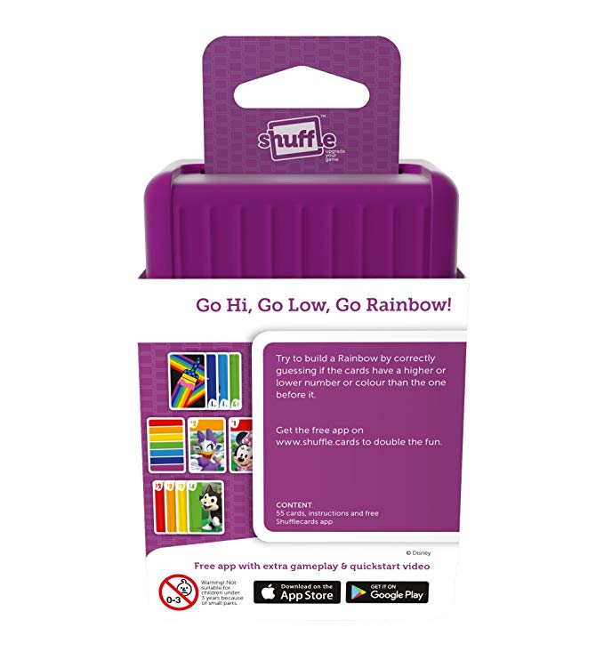 Disney Minnie Mouse Rainbow Rummy Card Game